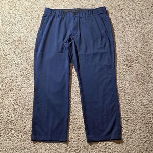 Under Armour Showdown Pants Mens 38x30 Navy Golf Performance Stretch Athletic UA